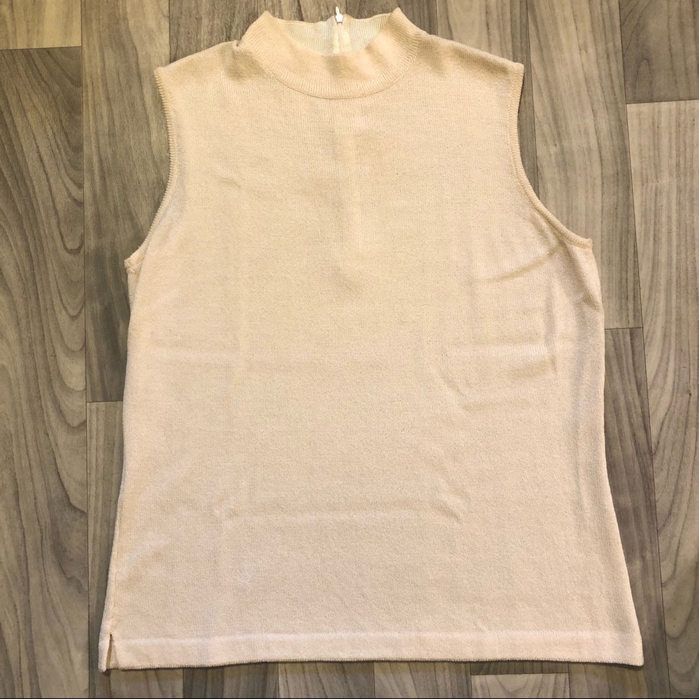 ST. JOHN BASIC Women's Knitwear IvoryTop sz Large